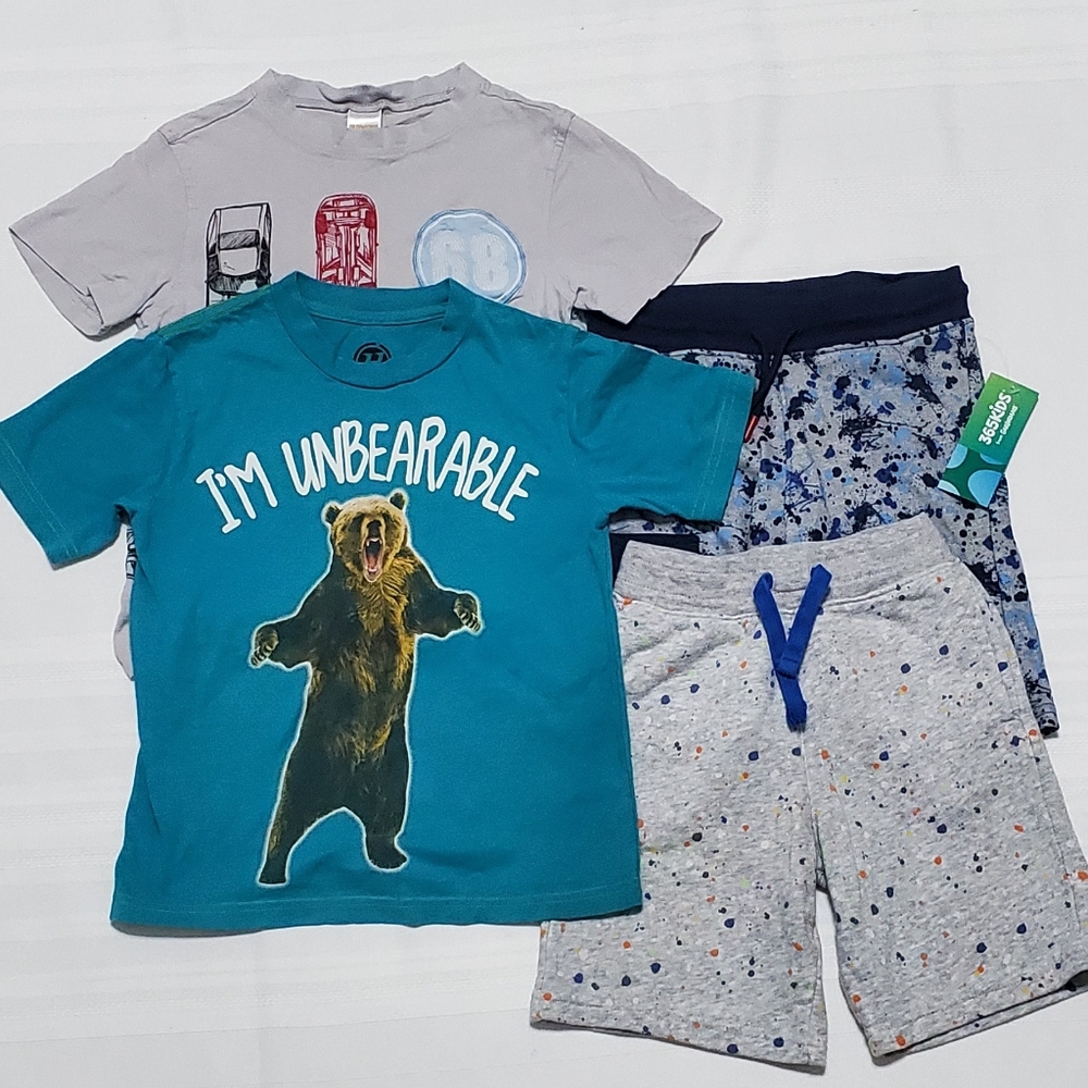 Lot of 4 Boys Summer Clothes